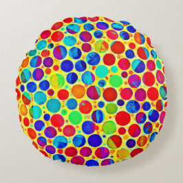 カラフルスタイリッシュとシック ラウンドクッション