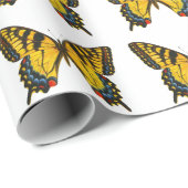 カラフルスタイリッシュ蝶 ラッピングペーパー (ロールコーナー)
