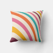 カラフルスタイル曲線 クッション (裏面)