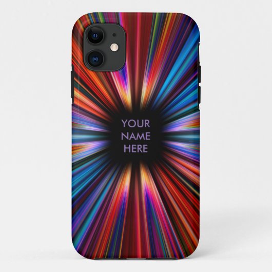 カラフルスターバスト爆発 Case-Mate iPhoneケース (裏面)