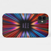 カラフルスターバスト爆発 Case-Mate iPhoneケース (裏面(横))