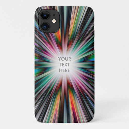 カラフルスターバスト爆発 Case-Mate iPhoneケース (裏面)