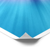 カラフルスターバスト絞り染め ポスター (角)