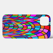 カラフルステンドグラスアート Case-Mate iPhoneケース (裏面 (横))