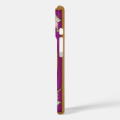 カラフルステンドグラス フローラルデザイン Case-Mate iPhoneケース (裏面 / 左)