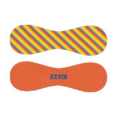 カラフルストライプのカスタム野球 野球ボール (パネル)