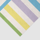 カラフルストライプの文様 薄葉紙 (詳細)