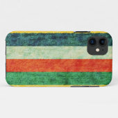 カラフルストライプグランジ質感 Case-Mate iPhoneケース (裏面(横))