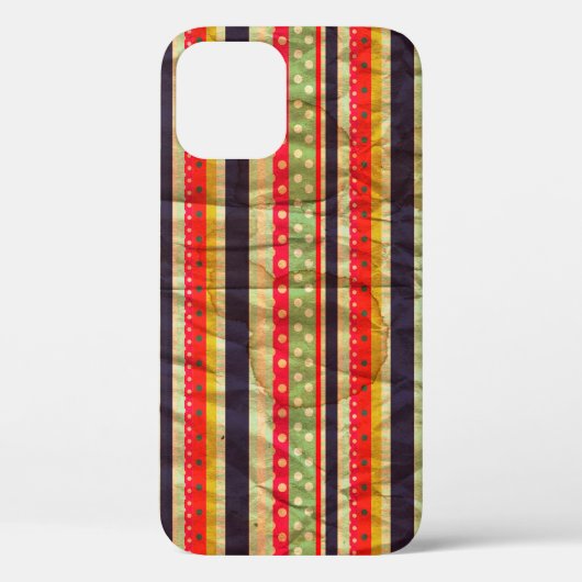 カラフルストライプシームレスパターン Case-Mate iPhoneケース (裏面)
