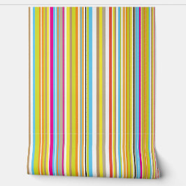 カラフルストライプデザイン 壁紙