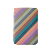 カラフルストライプパステルバスマットの色 バスマット (正面縦)