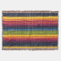 カラフルストライプフェイクDenimテクスチャ