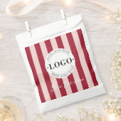 カラフルストライププロモーション フェイバーバッグ (クリップ留めされた状態)