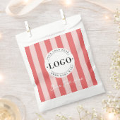 カラフルストライププロモーション フェイバーバッグ (クリップ留めされた状態)