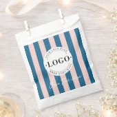 カラフルストライププロモーション フェイバーバッグ (クリップ留めされた状態)