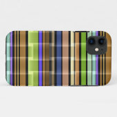 カラフルストライプモダンデザイン2 Case-Mate iPhoneケース (裏面(横))
