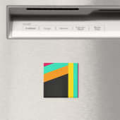 カラフルストライプモダン型 マグネット (インサイチュ (食洗機))