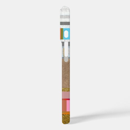 カラフルストライプ名を付けて Case-Mate iPhoneケース (裏面 / 左)