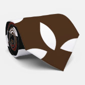 カラフルストライプ幾何 ネクタイ (ロール)