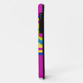 カラフルストライプ星 Case-Mate iPhoneケース (裏面/左)