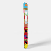 カラフルストライプ模様 Case-Mate iPhoneケース (裏面 / 左)