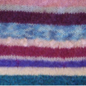 カラフルストライプ編ユニークヴィンテージおもしろいデザイン ツートーンマグカップ