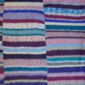 カラフルストライプ編ユニークヴィンテージおもしろい モーフィングマグカップ