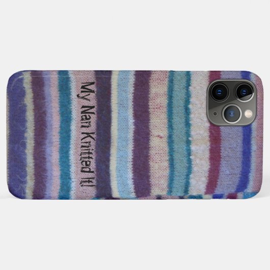 カラフルストライプ編ユニークヴィンテージおもしろい Case-Mate iPhoneケース (裏面(横))