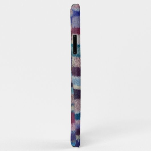 カラフルストライプ編ユニークヴィンテージおもしろい Case-Mate iPhoneケース (裏面/右)