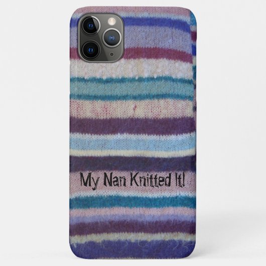 カラフルストライプ編ユニークヴィンテージおもしろい Case-Mate iPhoneケース (裏面)