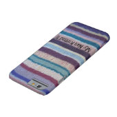 カラフルストライプ編ユニークヴィンテージおもしろい Case-Mate iPhoneケース (底)