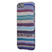 カラフルストライプ編ユニークヴィンテージおもしろい Case-Mate iPhoneケース (裏面左)