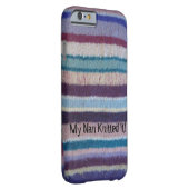 カラフルストライプ編ユニークヴィンテージおもしろい Case-Mate iPhoneケース (裏面/右)