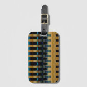 カラフルストライプ織 ラゲッジタグ (正面縦)