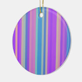 カラフルストライプ01 セラミックオーナメント (左)