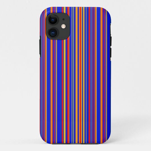 カラフルストライプ04 Case-Mate iPhoneケース (裏面)