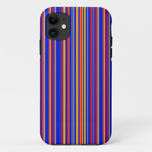 カラフルストライプ04 iPhoneケース Case-Mate iPhoneケース (裏面)