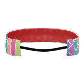 カラフルストライプ アスレチックヘッドバンド (裏面)