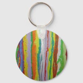 カラフルストライプ キーホルダー
