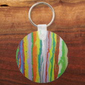 カラフルストライプ キーホルダー (正面)