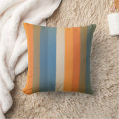 カラフルストライプ クッション (ブランケット)