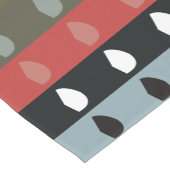 カラフルストライプ ショートテーブルランナー (コーナー)