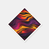 カラフルストライプ スタンダードカクテルナプキン (角)