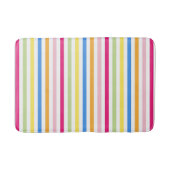 カラフルストライプ バスマット (正面)