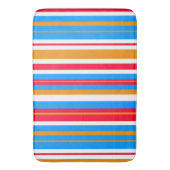 カラフルストライプ バスマット (正面縦)