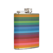 カラフルストライプ フラスク (右)