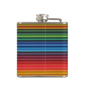 カラフルストライプ フラスク (裏面)