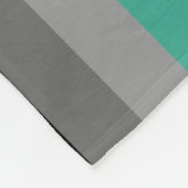 カラフルストライプ フリースブランケット (角)