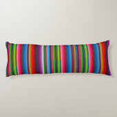 カラフルストライプ ボディピロー (裏面)