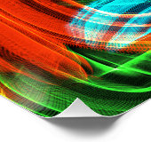 カラフルストライプ ポスター (コーナー)